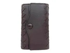 BOTTEGA VENETA (ボッテガヴェネタ) イタリア製 レザー 5連 キーケース ブラウン メンズ/028