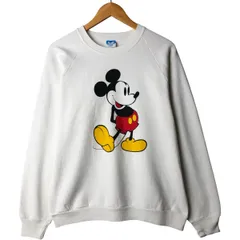 古着 80年代 Disney MICKEY MOUSE ミッキーマウス キャラクタースウェットシャツ トレーナー USA製 メンズXL相当 ヴィンテージ/eaa590583