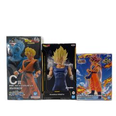미사용품 BANDAI 반다이 기타 취미 드래곤 볼 피규어 미래 고반, 베지터 손오공 3 점 정리 미개봉 [중고] [무료 배송]