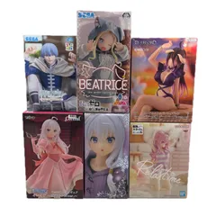 未使用品  その他ホビー イレイナ、ヒンメル、ベアトリス、アルベド、シュナ　未開封フィギュア６点まとめ【中古】【送料無料】
