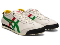 Onitsuka Tiger MEXICO 66 SD ベージュ×グリーン スニーカー 男女兼用 新品 箱付き