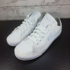 NIKE WMNS COURT LEGACY CNVS コートレガシー キャンバス ホワイト 白 23.5cm CZ0294-103 L09307