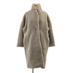 scye basics / サイベーシックス | カシミヤ混 メルトン ピーコート