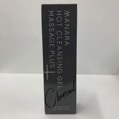 B977 MANARA マナラ ホットクレンジングゲル マッサージプラス チャコール〈メイク落とし〉シトラスウッドの香り 200g