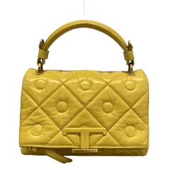 TOD'S(トッズ) ハンドバッグ シグネチャーバッグミニ イエロー レザー