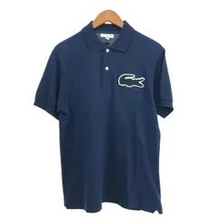 LACOSTE ラコステ 半袖ポロシャツ サイズ:S ビッグクロックヴィンテージ PH037LJ   ネイビー メンズ / 240001154088