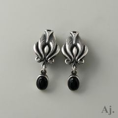 フムフム様 ジョージジェンセン 希少 ブローチ 173 琥珀 Silver 925