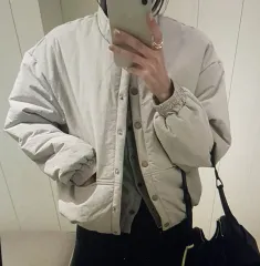 (海外配送) ショート ダウン アウター