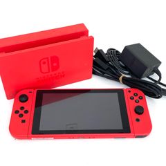 ✨美品✨Nintendo Switch ニンテンドースイッチ　本体　レッド　バッテリー強化モデル　マリオ限定