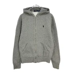 Polo by Ralph Lauren ポロ ラルフローレン フルジップスウェットパーカー グレー(メンズ S)中古 古着 V7123