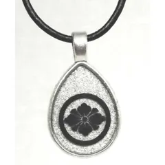 付下げ訪問着 縮緬地 蘇州刺繍 七宝模様 丸に剣花菱紋入り 正絹 11952