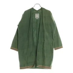 VISVIM (ヴィスヴィム) 16SS SANJURO COAT SILK ROAD シルクロード サンジュウロウ コート グリーン 0116205013020のサムネイル