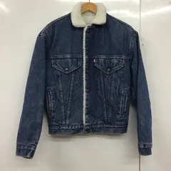 Levi's リーバイス ジャケット、上着 ジャケット、ブレザー デニムジャケット Gジャン アウター カジュアルジャケット 裏地ボア 80s