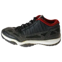 NIKE (ナイキ) 【観賞用2003年製】AIR JORDAN 11 RETRO LOW IE BRED エアジョーダン11 レトロ ロー IE ブレッド ローカットスニーカー US11/29cm 306008-061