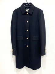 GUCCI ボタン付き 黒 ウールピーコート 2025年最新】GUCCI ジャケット