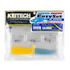 イージーセット アジング KEITECH×デコイ コラボ 釣り ジグヘッド ワーム DK-20 フィッシング カツイチ
