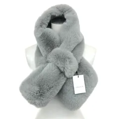 OPAQUE.CLIP オペークドットクリップ マフラー  フェイクファー    グレー レディース / 240001168273