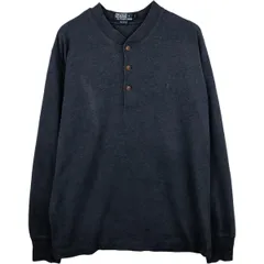 古着 ラルフローレン Ralph Lauren POLO by Ralph Lauren ヘンリーネック ロングTシャツ ロンT メンズS相当/eaa582463