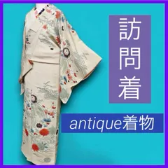アンティーク　付け下げフルセット　着物　正絹　　難あり　ランプ　珍品　k6 アンティーク 付け下げフルセット 着物 正絹 難あり ランプ 珍品