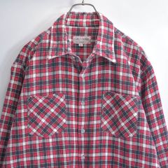 90〜00s MERONA メローナ レーヨンブレンド コットン チェックシャツ 90～00s MERONA メローナ レーヨンブレンド コットン チェック