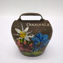 スイス木製カウベル　アンティーク　エスニック　ビンテージ　骨董 スイス木製カウベル アンティーク エスニック ビンテージ 骨董