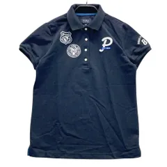 サイズ：1 PEARLY GATES パーリーゲイツ 055-9160402 半袖ポロシャツ  ネイビー系 [240101539412] ゴルフウェア レディース ストスト