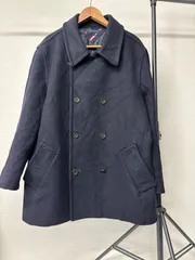 TOMMY HILFIGER ダブルブレスト Pコート ネイビー XL US古着
