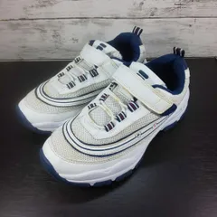 FILA kids sneaker フィラ キッズ スニーカー アイボリー  ネイビー 22.0cm レディース スニーカー FC-5226J L07737