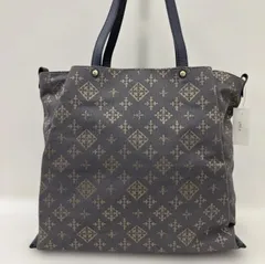 3990　russet ラシット　ハンドバッグ　トートバッグ　大容量　カジュアル　総柄　通勤　通学　A4サイズ収納可　モノグラム　ポケット多数