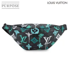 未使用 展示品 ルイ ヴィトン LOUIS VUITTON モノグラム エクリプス グラフィティ ディスカバリー バムバッグ PM ボディ バッグ 90299612