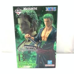 [중고] 반다이 로로노아 조로 이치 반 쿠지 원피스 시련의 그 앞에 MASTERLISE B상 피규어[15]