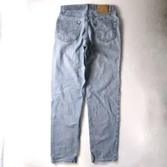 USA製 90's リーバイス Levi's 550 リラックスフィット デニムパンツ (W34) アイスブルー 90年代 アメリカ製 赤タブ 1998年 アメリカ古着 USED  ビンテージ ヴィンテージ
