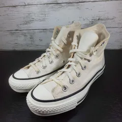 CONVERSE CANVAS ALL STAR HI キャンバス オールスターハイ アイボリー きなり 23.0cm 7UHヒ L09385