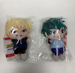 新品未開封】ヒロアカ ぬいパル 幼少期 緑谷出久 爆豪勝己 2体セット