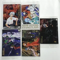 未開封 BANDAI エヴァンゲリオン エヴァ ウエハース カード ５枚まとめ フィフス・チルドレン 綾波レイ アスカ・ラングレー シンジ カオル ミサト 2007年 25j菊DO