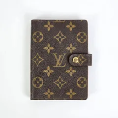 ルイヴィトン LOUIS VUITTON モノグラム アジェンダPM 手帳 カバー R20005 中古