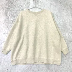 PUAL CE CIN ピュアルセシン 裏起毛 チュニック プルオーバー オートミール ◇〇