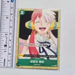 ワンピースカードゲーム P-058 P 風の行方 プロモカード