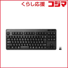 【 新品 未開封 】   エレコム 無線キーボード／メンブレン式／コンパクトサイズ／ブラック TK-FDM105TXBK 未使用 送料無料