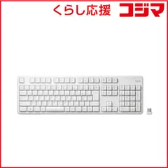 【 新品 未開封 】 エレコム 無線キーボード／メンブレン式／フルサイズ／ホワイト TK-FDM106TXWH 未使用 送料無料
