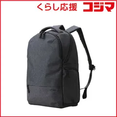 【 新品 未開封 】   エレコム リュック バックパック 22L 撥水加工 15.6インチノートPC A4サイズ 収納可 リュックサック off toco ブラック BMOFBPL01BK 未使用 送料無料