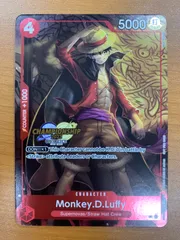 状態A モンキー・D・ルフィ P-007 英語 海外版 チャンピオンシップ2023 プロモ ワンピースカード ONEPIECE