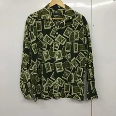 nano・universe ナノユニバース シャツ、ブラウス 長袖 長袖シャツ プリントシャツ カラーシャツ