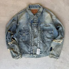 SAINT MICHAELベルベルジン　デニムJKT ダメージ XL美品 SAINT MICHAELベルベルジン デニムJKT ダメージ XL美品 SAINT Mxxxxxx