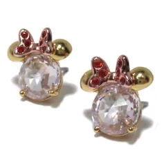 【新品】ケイトスペード アクセサリー kate spade NEW YORK × Disney ミニー マウス ピアス K9266 960 (ゴールド系) アウトレット レディース【メール便(ネコポス)】