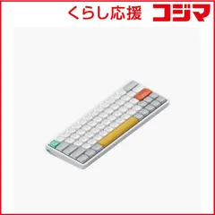 【期間限定▼値下げ】NuPhy Air60 V2 Moss キーボード Air60 V2(Moss軸・英語配列) ブラック ba60v2m [有線