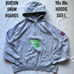 burton バートン　スウェット　パーカー　フーディ　pipe 00s lサイズ