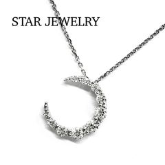 agete / アガット ダイヤネックレス K18YG 0.1ct シークレット