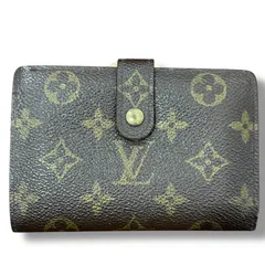 LOUIS VUITTON ルイ・ヴィトン モノグラム ポルトフォイユ ヴィエノワ がま口 二つ折り 財布 ウォレット M61674 MI0957【T4 2-7】