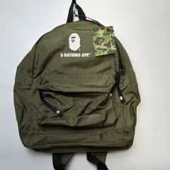 *A BATHING APE バックパック オリーブ グリーン A BATHING APE バックパック オリーブ グリーン